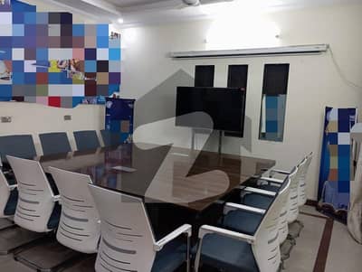 12 MARLA TILE FLOOR HOUSE FOR COMMERCIAL OFFICE FOR RENT IN JOHAR TOWN LAHORE