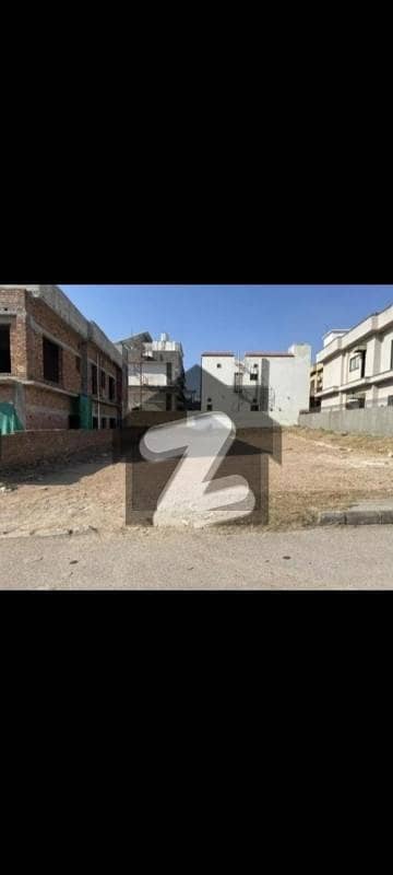 Dha 3 kanal with 6 marla extra land front open top height level plot for sale Dha 3 kanal with 6 marla extra land front open top height level plot for sale