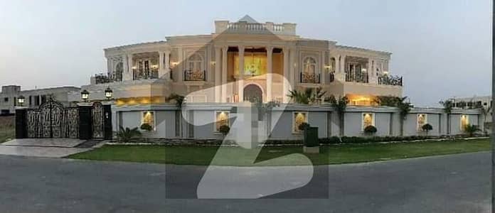 02 Kanal Lash Green Lawn + 02 Kanal Like Brand New Luxury Ultra-Modern Design Most Beautiful Full Basement Fully Furnished Home Theater, Bungalow For Sale At Top Location Of DHA Lahore.