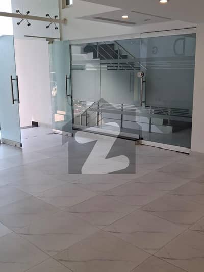 Ground and Mezzanine 8 Marla Commercial Available For Rent in DHA Phase 5 Sector B