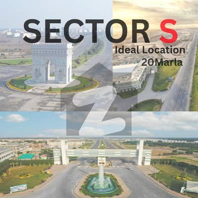 1 Kanal Ideal Location Residential Plot for Sale - Sector S, DHA Multan