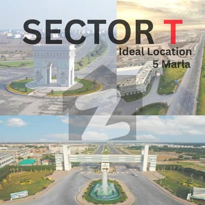 ڈی ایچ اے فیز 1 ۔ سیکٹر ٹی ڈی ایچ اے فیز 1,ڈی ایچ اے ڈیفینس,ملتان میں 5 مرلہ رہائشی پلاٹ 16.0 لاکھ میں برائے فروخت۔