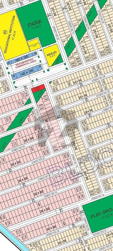 8 Marla Sun Face Plot Block C Faisal Hills For Sale
