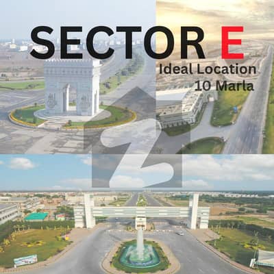 10 Marla Prime Location Residential Plot For Sale - Sector E, DHA Multan