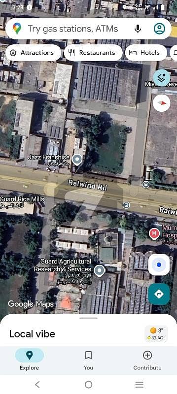 22 Marla plot for Sale Main Raiwind Road 22 Marla plot for Sale Main Raiwind Road