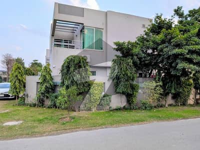 Ten Marla Solidly used Corner House DHA Phase 5 Hot Location Facing park and near Commercial and main road