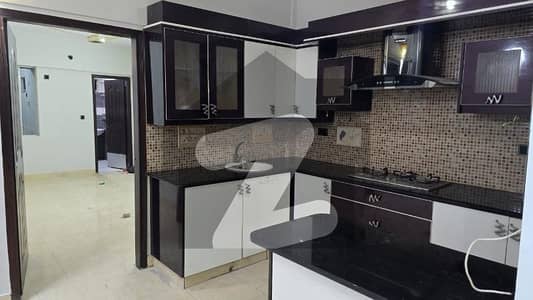 Apartment For Sale DHA Phase 5 Badar Commercial 2 bed dd 3rd floor Fully Renovated Tile flooring Demand 1.15cr