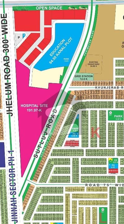 K Block 10 Marla Plot Available For Sale