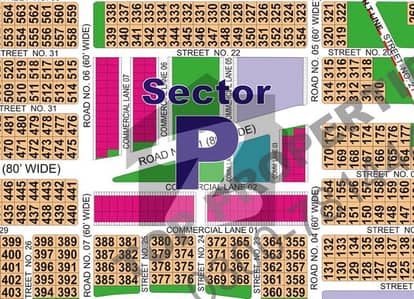 Sector P 1 kanal plot at prime location