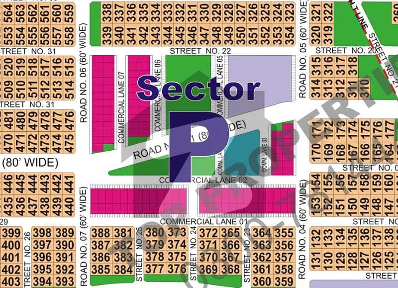 Sector P 1 kanal plot at prime location Sector P 1 kanal plot at prime location