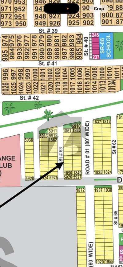 8 Marla Residential Possession Plot Near Park Available for Sale in DHA Multan Sector V