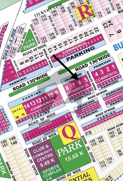 32 Marla Plot on Main Boulevard