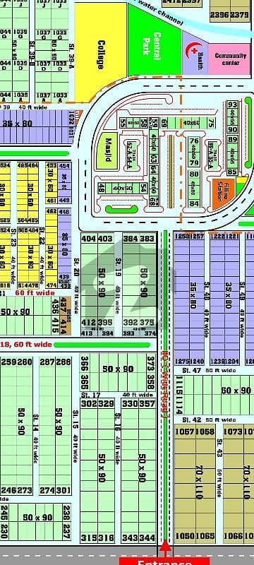 جی ۔ 16/4 جی ۔ 16,اسلام آباد میں 1 کنال رہائشی پلاٹ 3.1 کروڑ میں برائے فروخت۔