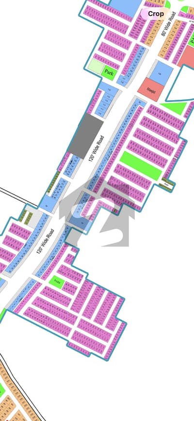 8 Marla commercials plots for Sale in Lahore