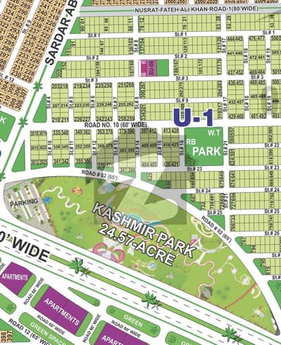 SECTOR-U 10 MARLA PLOT FOR SALE