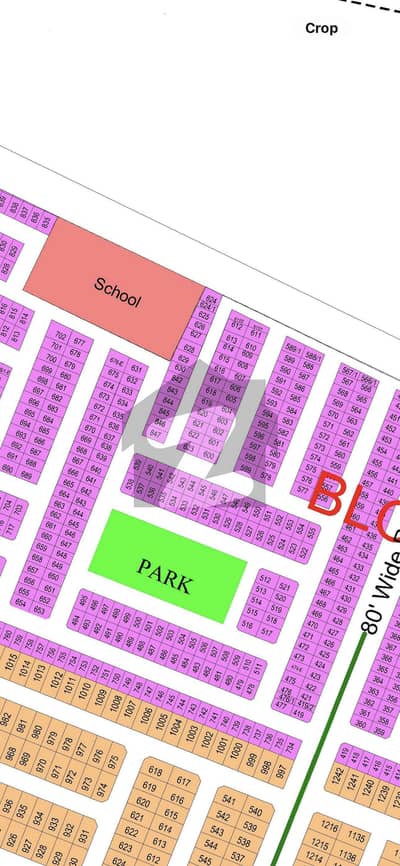 3.5 Marla Plots for Sale in Lahore Central park Housing Scheme