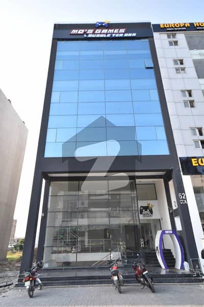 Half Portion Of 3rd Floor Available In 4 Marla Plaza On Main Boulevard DHA Phase 6