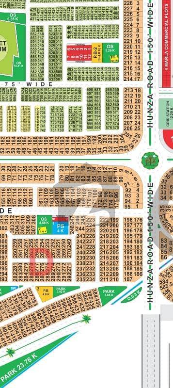 ایل ڈی اے سٹی فیز 1 ایل ڈی اے سٹی,ایل ڈی اے روڈ,لاہور میں 1 کنال رہائشی پلاٹ 1.3 کروڑ میں برائے فروخت۔