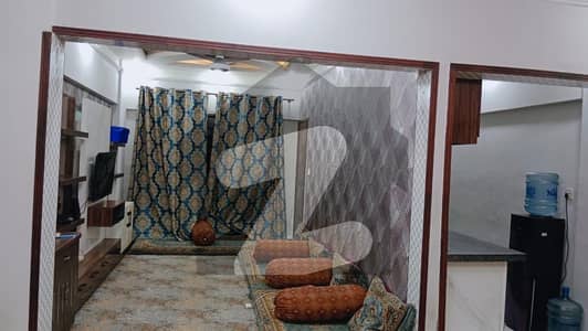 FULLY RENOVATED BUNGALOW FACING SECOND FLOOR 2 BED APARTMENT FOR SALE IN MAIN KHAYABAN-E-BADAR, BADAR COMMERCIAL DHA