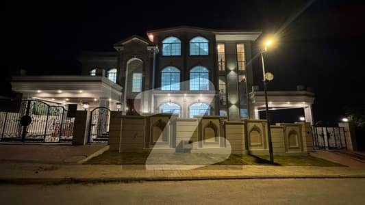 22 marla brand new house for sale 9 bed 3 unit 3 story spanish furnt pe 2 gate sector E dha phase 2 islamabad