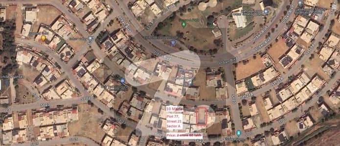 Corner Plot For Sale (1 Marla Extra)