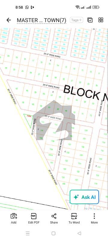 PIR AHMED ZAMAN TOWN BLOCK 3 KDA LEASE BOUNDARY WALL SOCIETY