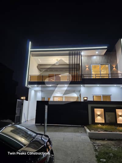 Mpchs multi gardens b-17 Islamabad  8 Marla brand new luxury house available for sale 24/7 boring water electric meter available near market masjid school park everything available on walking distance prime location  Second to corner main double road