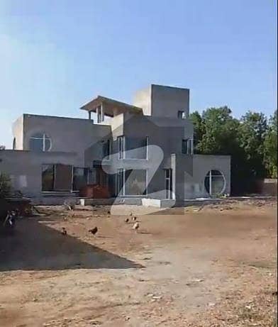 4 Kanal Corner Farmhouse Grey Structure with Basement in DHA 9 Town | Prime Location