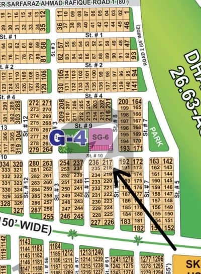 G-1 KANAL PLOT FOR SALE