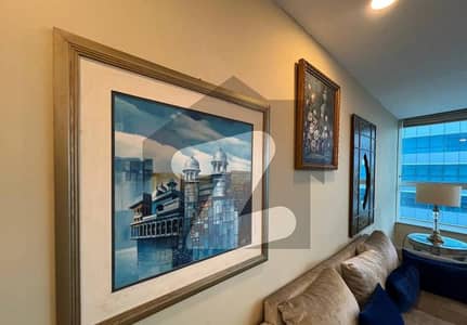 2 Bed Apartment Fully Furnished With Luxury Services For Rent With Maid Room F-8 Centaurus