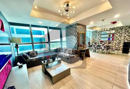 1 Bed+ Study Fully Furnished Apartment Available For Rent The Centaurus F-8 Luxury Living Flat Blue area