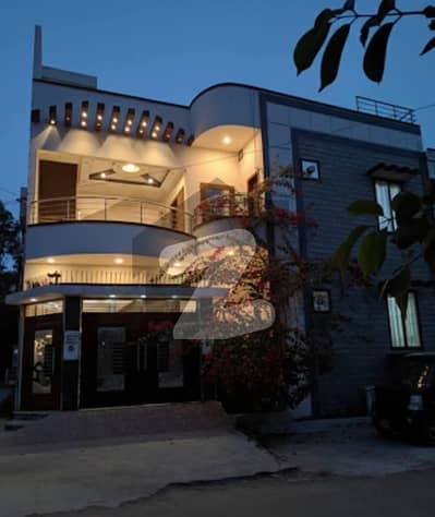 260 Sqyd Corner Park Facing G+1 House for Sale in Gulshan-e-Maymar Sector U