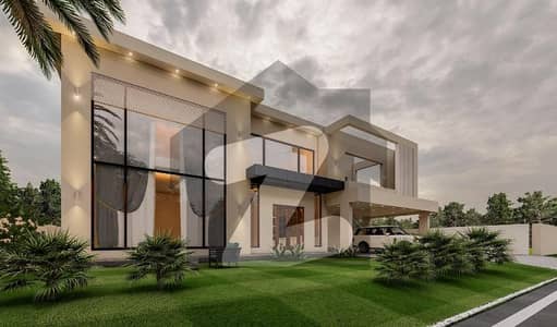 2 Kanal Ultra Modern Luxury House With Swimming Pool Home Theater For Sale In Valencia Town