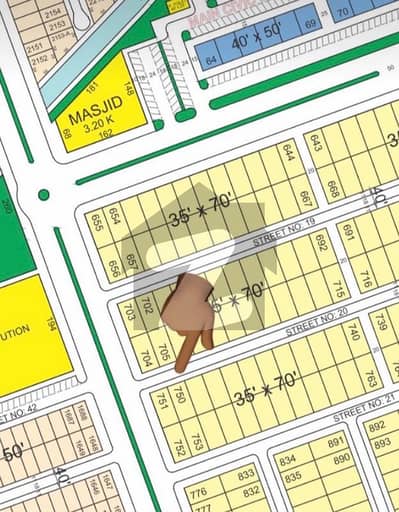 10 Marla B Block Possession Plot Available For Sale