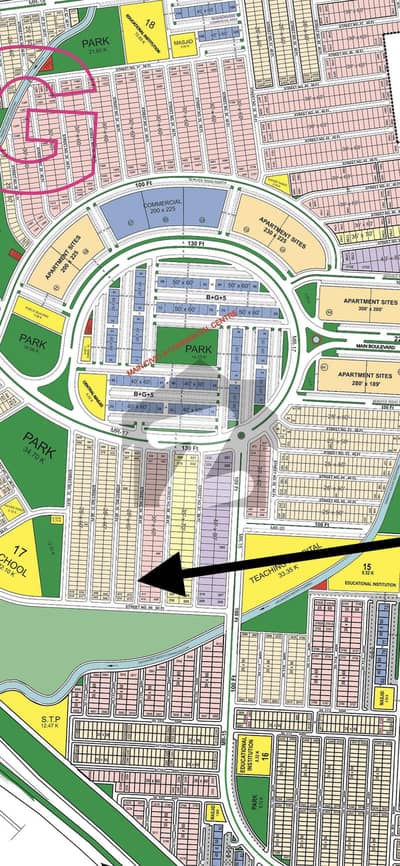 ایم پی سی ایچ ایس ۔ ملٹی گارڈنز بی ۔ 17,اسلام آباد میں 5 مرلہ رہائشی پلاٹ 70.0 لاکھ میں برائے فروخت۔