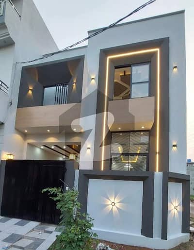 4.75 Marla Brand New Corner House For Sale In AL Hafeez Garden Phase 2 Near Sozo Water Park Main Canal Road Lahore