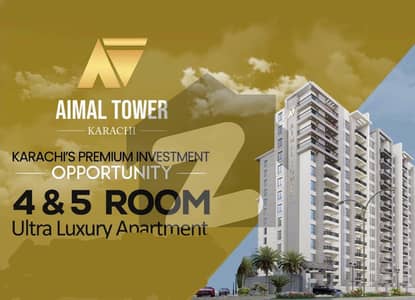 (1st Floor) Flat available in Aimal Towers Gulistan-e-Jouhar block 17 (On Installments)