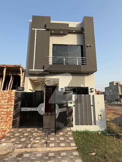 3 MARLA BRAND NEW FACING PARK HOUSE AVAILABLE FOR RENT IN AL KABIR TOWN PH 2