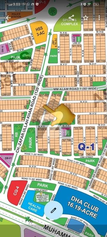 1 Kanal of Sector Q Near Sector M is available for sale