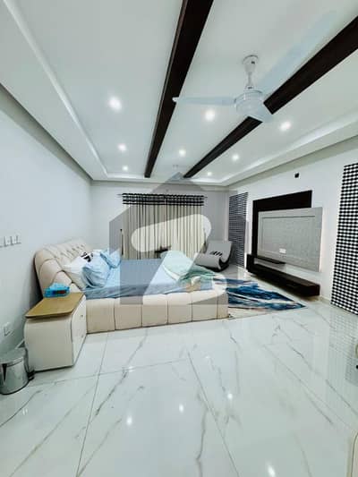 Luxury 1 Kanal Triple Storey House with Double Height Design available for Rent