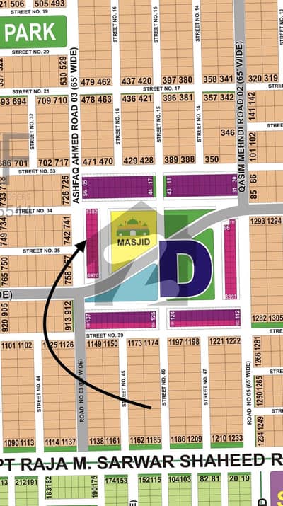 ڈی ایچ اے فیز 1 ۔ سیکٹر ڈی ڈی ایچ اے فیز 1,ڈی ایچ اے ڈیفینس,ملتان میں 4 مرلہ کمرشل پلاٹ 1.15 کروڑ میں برائے فروخت۔