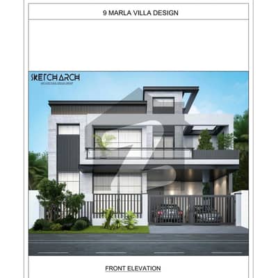 9 Marla Villa On Instalment'S