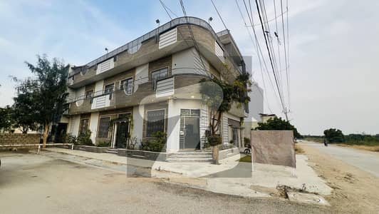 West Open Corner House 260 Sq Yds with Solar & Office Entrance Sector Q Maymar