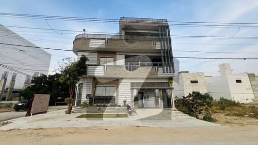 گلشنِ معمار - سیکٹر کیو گلشنِ معمار,گداپ ٹاؤن,کراچی میں 7 کمروں کا 10 مرلہ مکان 4.1 کروڑ میں برائے فروخت۔