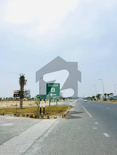 60ft Wide Road Corner Plot North Direction Available For Sale In Sector B DHA Bahawalpur