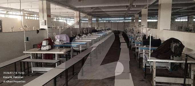 FACTORY FOR RENT IDEAL FOR GARMENT'S   WITH COMPLETELY SETUP   & WITHOUT SETUP