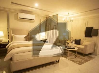 One Bed Furnished Apartment Available For Rent In Sector C Bahria Town Lahore