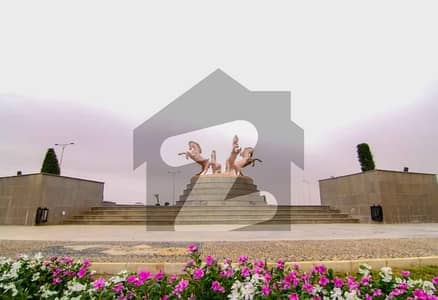 500sq yd Plot Facing Bahria Paradise Villas at Low Budget. Precinct-50 is best for Living Purpose who with to build up their Luxury Villas