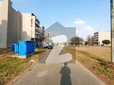 4 Marla Commercial Plot For Sale In DHA 9 Town Plot No. E-243 On 80 Feet Wide Road