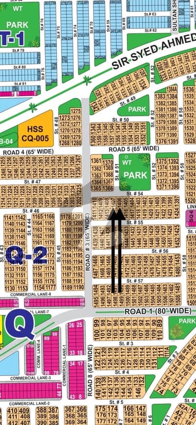 1 Kanal Park View Pair Plot Available For Sale